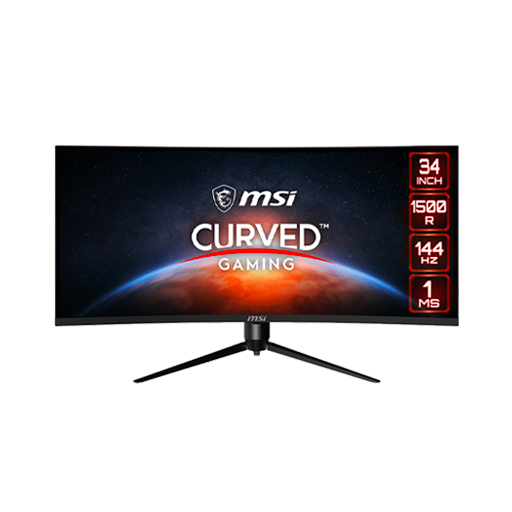 MSI MAG342CQR 34" UWQHD 144HZ VA Panel Curved Gaming Monitor