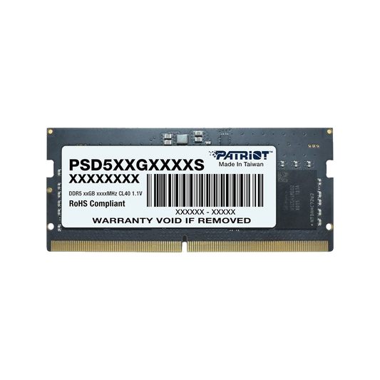 Upgrade to: 64GB Patriot SL DDR5 5600MHz SODIMM (32GBX2)