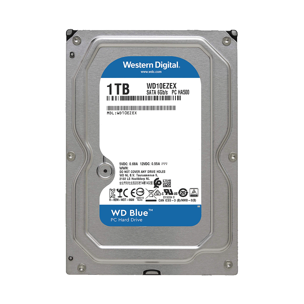 1TB Western Digital Blue 2.5" (Laptop Harddrive)