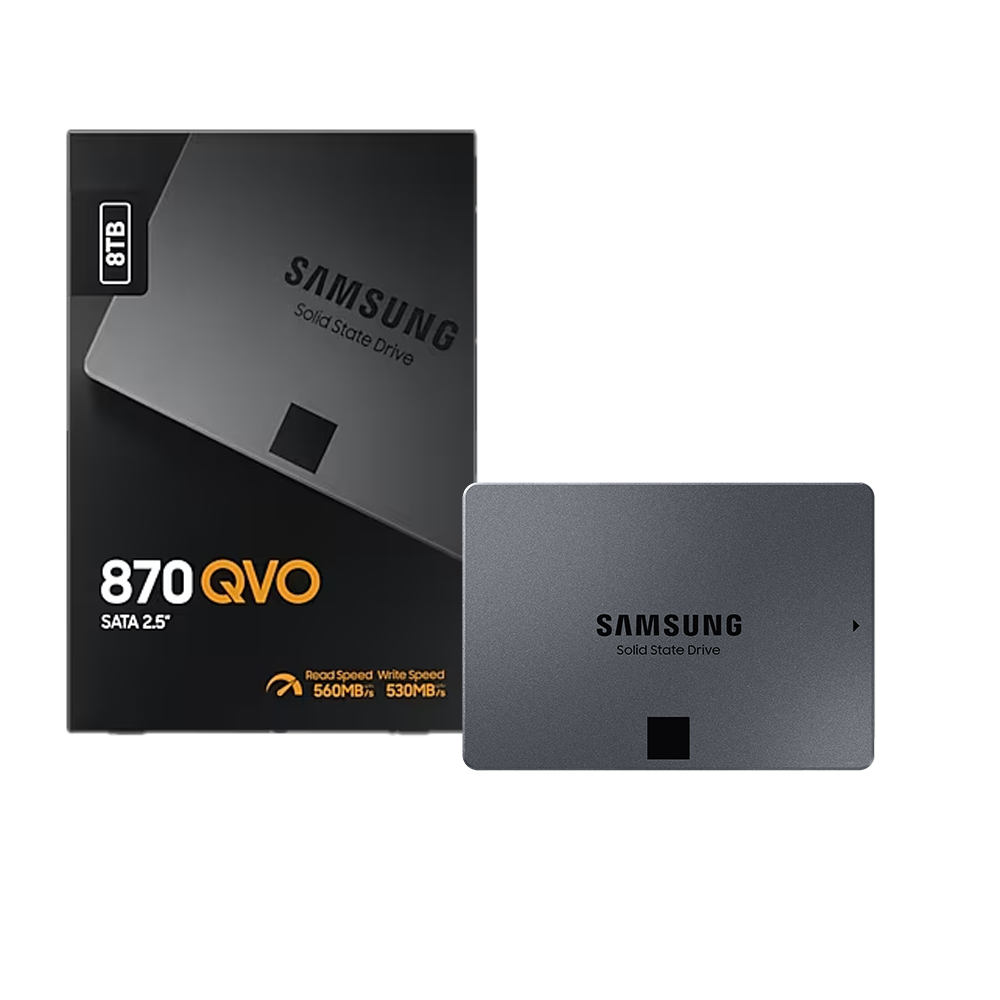 8TB Samsung 870 QVO (2.5")