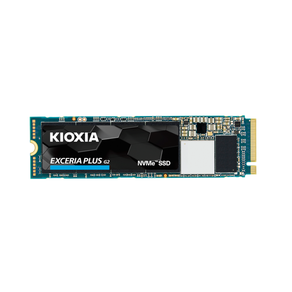 500GB Kioxia Exceria Plus G2 Gen3 SSD (R: 3400 | W: 3200)